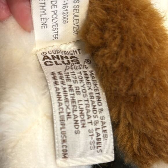 Anna club plush St. Bernard cuddle/plush dog . Size  12” - Picture 7 of 8